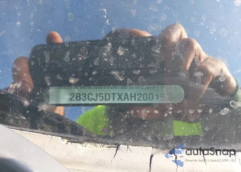 2010 Dodge Challenger R/T z USA, uszkodzony, nr VIN 2B3CJ5DTXAH200152